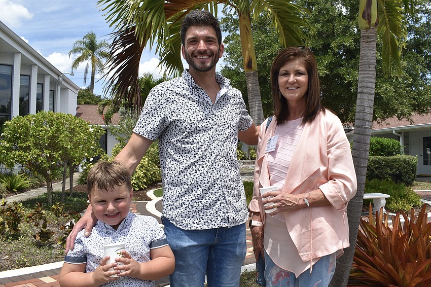 5-year-old Alex Barnett, and Joe and Tammy Barnett