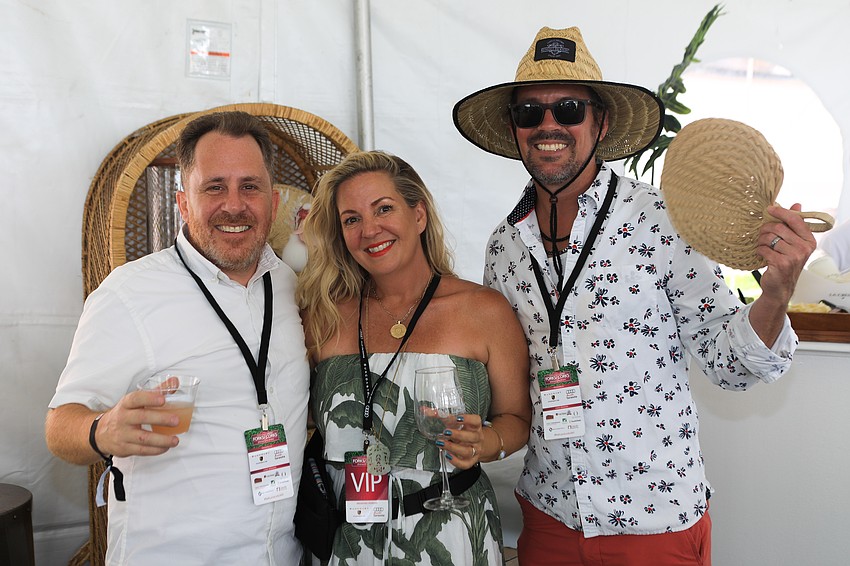 Mike Tuchman with Nikki Logan Curran and David Curran