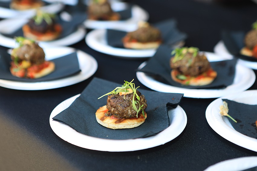 Guests picked up bites from dozens of vendors.