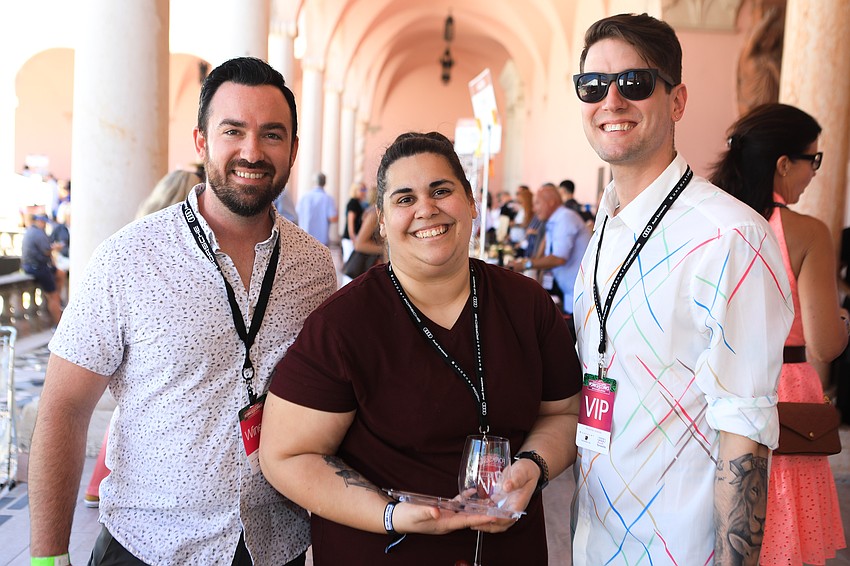 Ben Gamesi, Tesla Weighill and Raymond Alexander