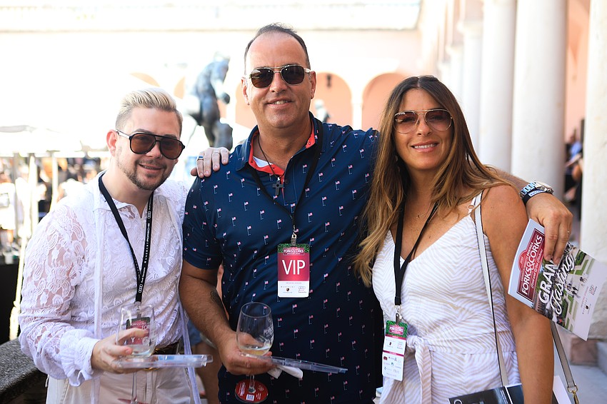 Mark Trapasso with Buddy Foy Jr. and Jennifer Foy