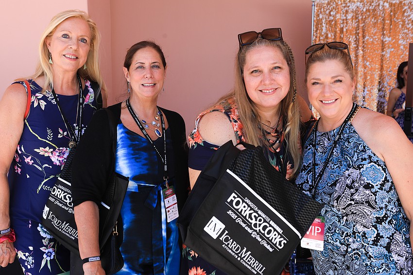 Kathy Gilkey, Cindy Miller, Gana Gilkey and Diana Napoliello
