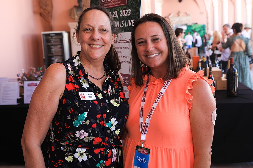 Executive Director Kim Davis and Jamie Jalwan