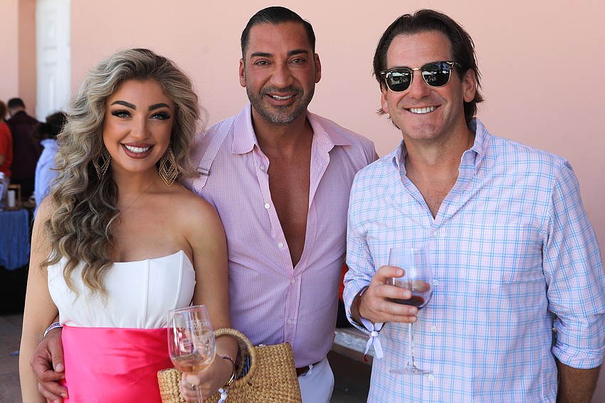 Allexa Iaderosa, Kareem Suwaity and Michael Grimes