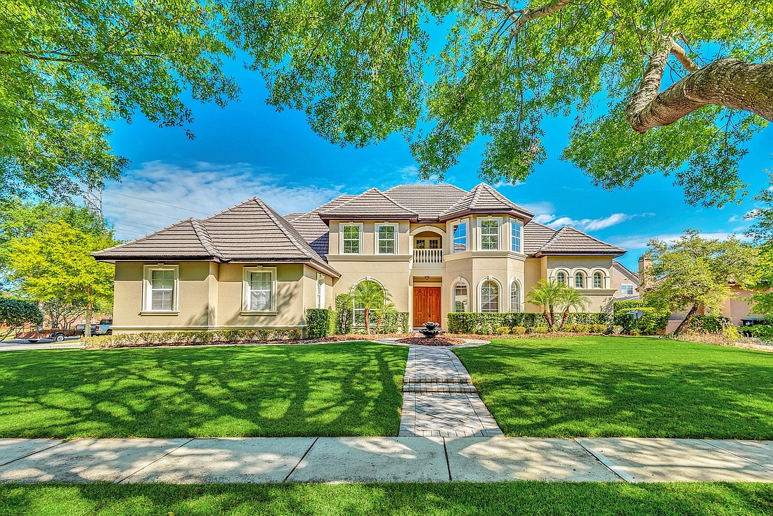 The home at 8734 Crestgate Circle, Orlando, sold April 21, for $1,075,000. It was the largest transaction in Dr. Phillips from April 15 to 21. The selling agents were Gordon and Dylan Kyle, Property Partners Florida.