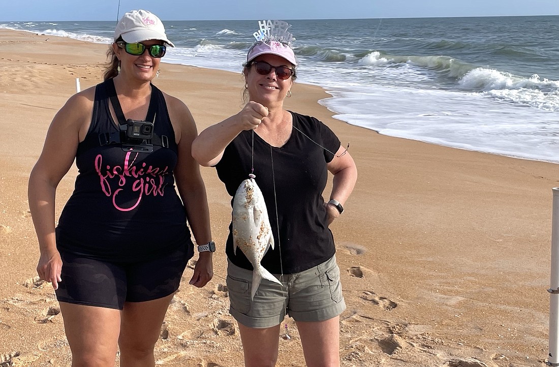Women who share fishing record, separated by 40 years, get