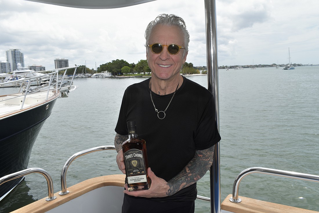 Rock & Roll Hall of Fame member Neil Giraldo created Three Chord bourbon.