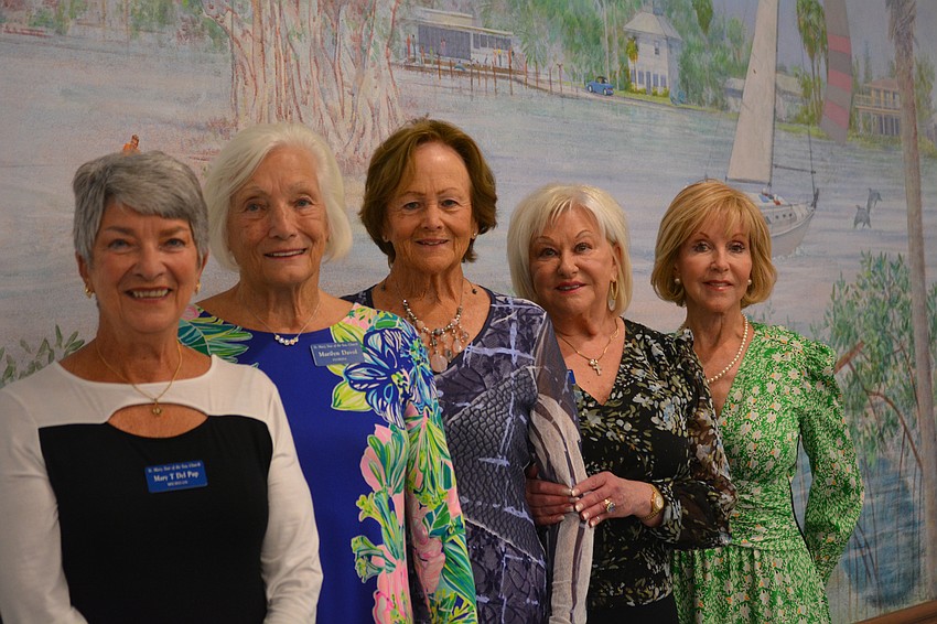 Mary T. Del Pup, Marilyn Davol, Cindy Noble, Linda Olsen, Susan Gilmore-Clarke.
