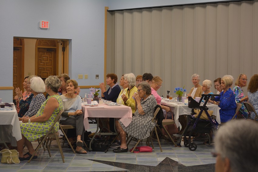 Star of the Sea Women's Guild luncheon celebrates its members at a luncheon.