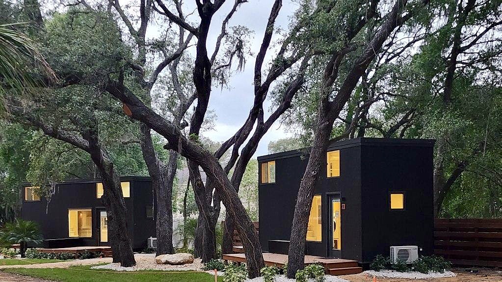 The Oaks features 30 tiny homes — three times as many as the first phase of Escape Tampa Bay Village.