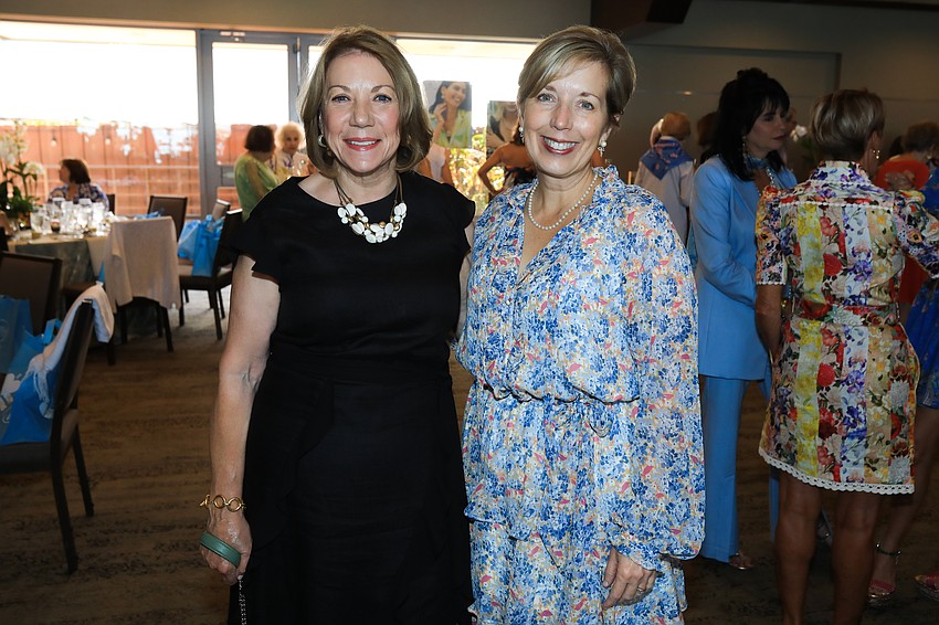 Pat Thompson and Wendy Deming