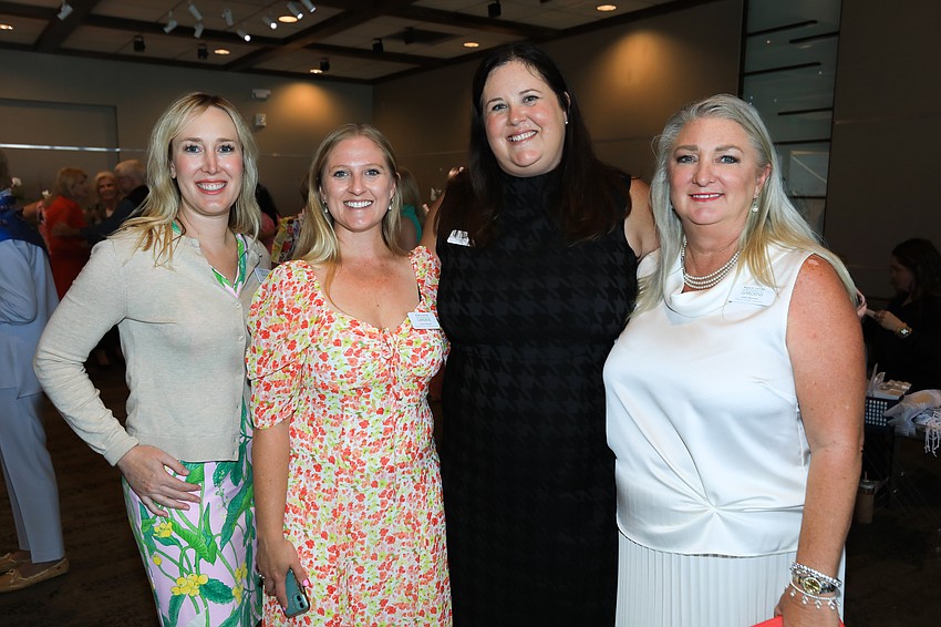 Crystal Bailey, Lauren Brown, Caitlin Whiteaker and Julie Burton