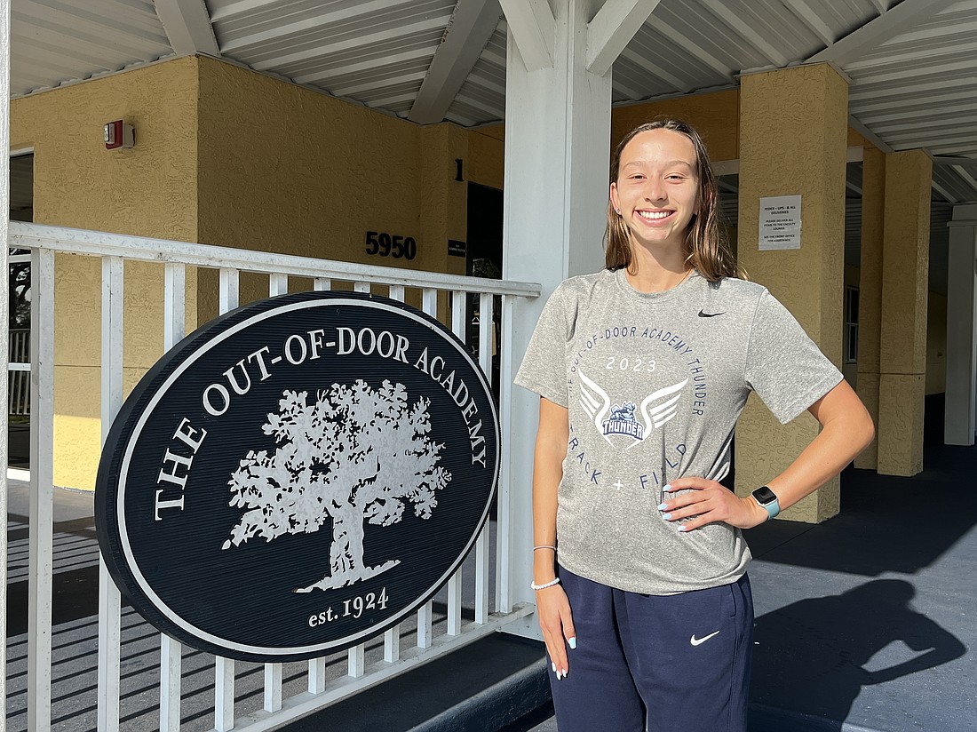 Lakewood Ranch's Maria Shaw, a senior at Out-of-Door Academy, will major in biology at Oxford College of Emory University after graduation with a dream of becoming a surgeon.