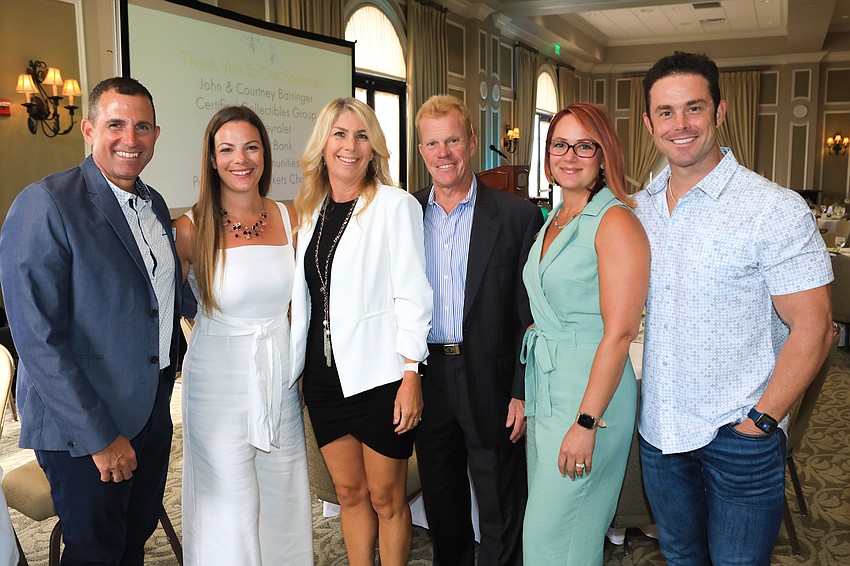 John and Courtney Barringer with Michelle and Tim Hornung and Leyla and Joe Herr