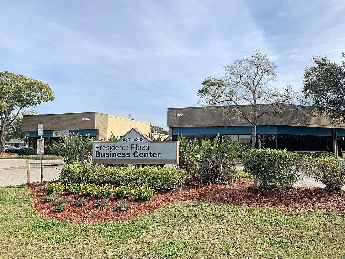 The Presidents Plaza Business Center is one of three Tampa properties Basis Industrial of Boca Raton bought as part of a portfolio.