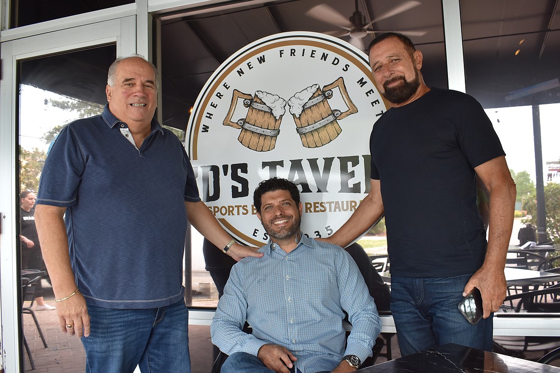 Ed's Tavern co-owners Bob Bender, Adam Myara and Albert Myara said the new restaurant will have the same menu and many of the same features as the existing one.