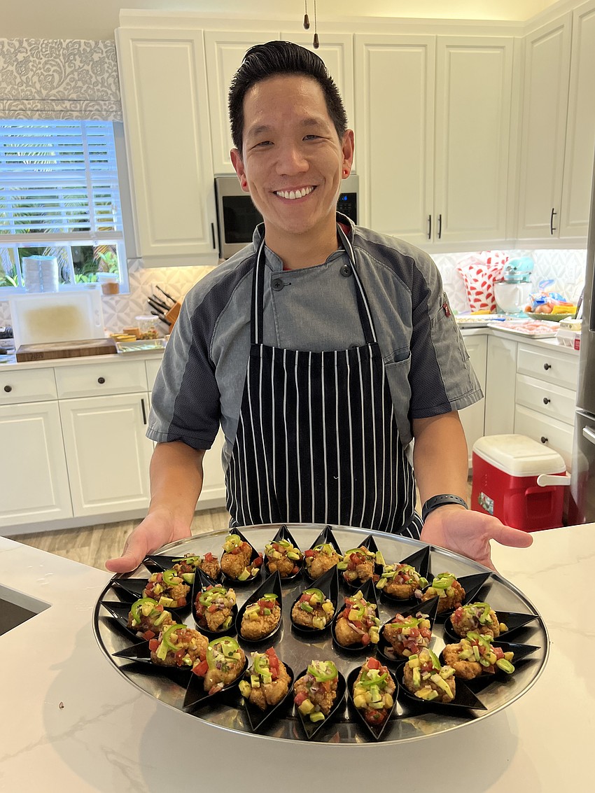 Chef Bruno Wu started cooking when he was 13 years old.