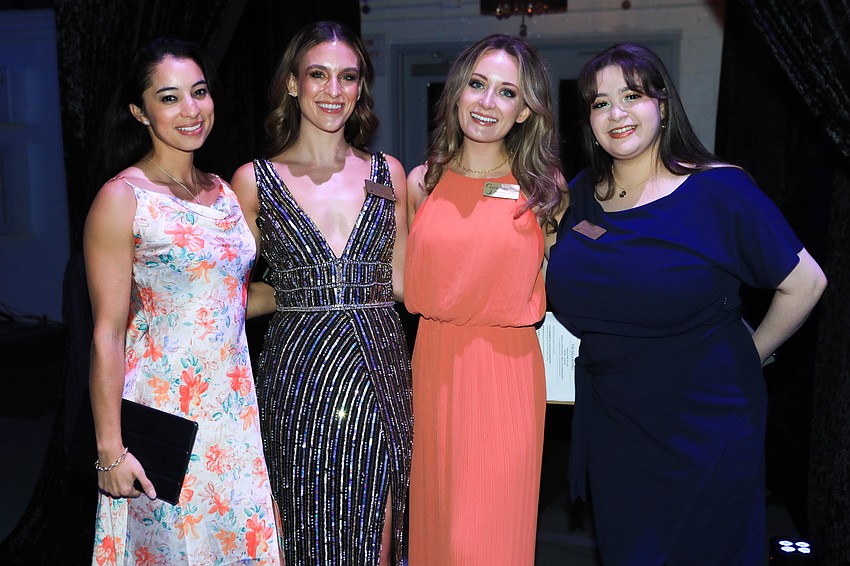 Hillary Reiter, Rachael Fisk, Amy Wensley and Heyckal Taveras