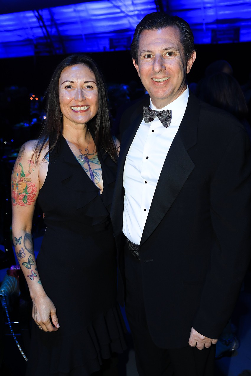 Michelle Roy and Paul Cantor