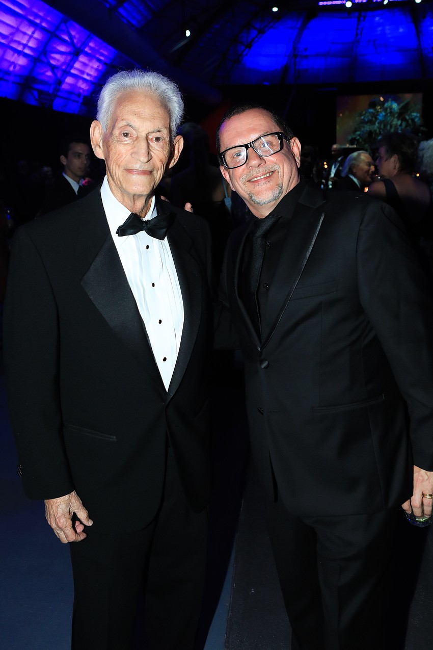 Fred Doery and Sarasota Ballet director Iain Webb