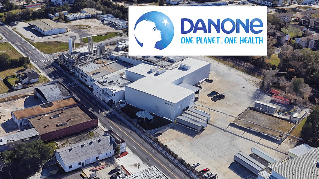 Danone’s Jacksonville plant is at 2198 W. Beaver St.
