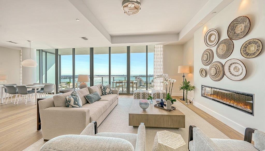 This condominium in The Vue tops all transactions in this week’s real estate at $4.5 million. Built in 2017, it has three bedrooms, three-and-a-half baths and 2,816 square feet of living area.