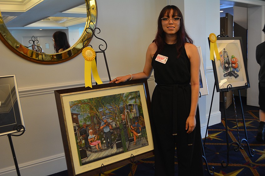 Gabriela Sanchez-Gomez, winner of the Betty Altman special award.