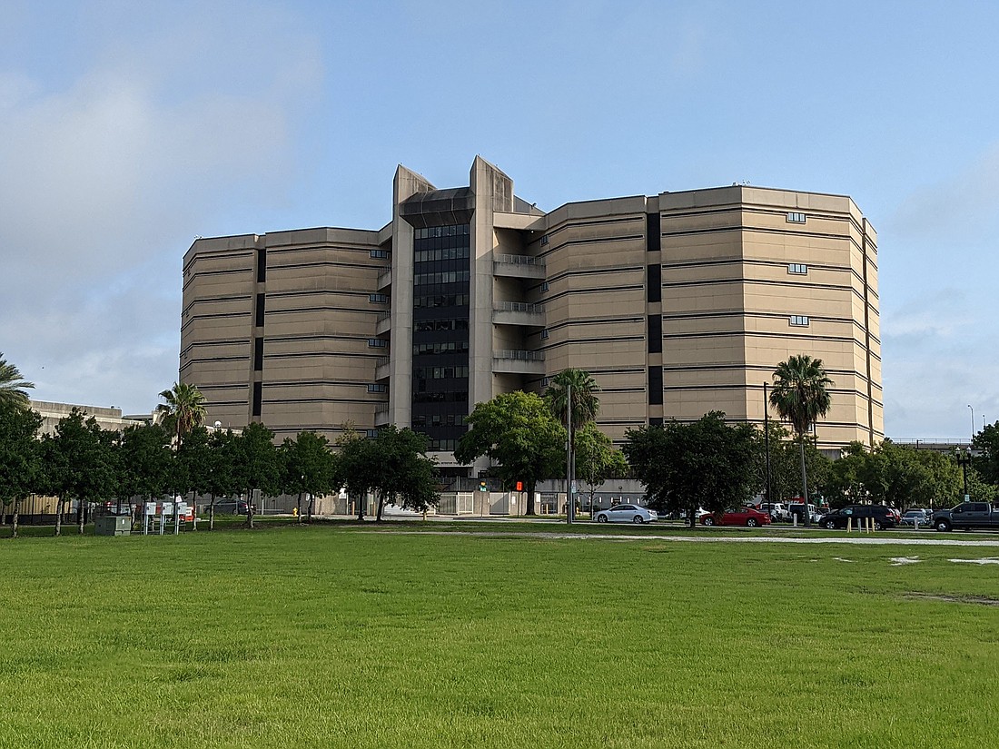 The Duval County Jail in Downtown Jacksonville.