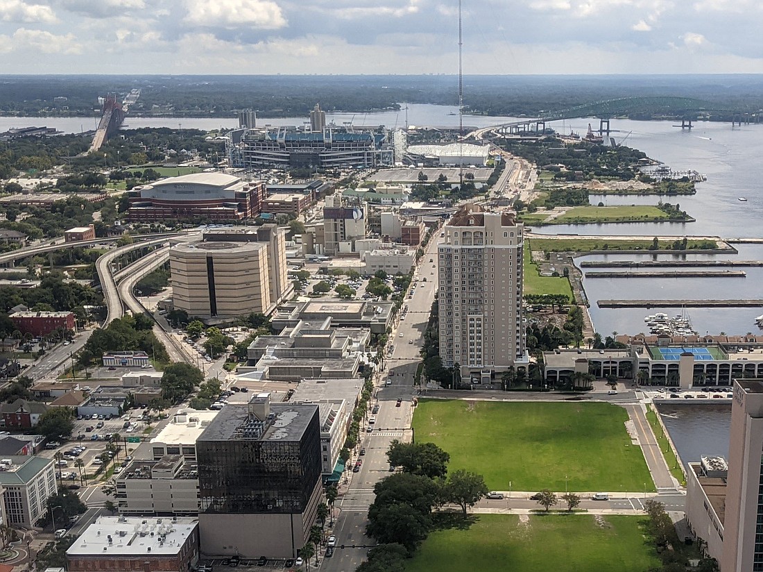 The Duval County Jail and the adjacent Police Memorial Building are near the Shipyards where a Four Seasons hotel is planned.