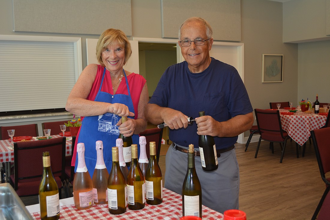 Valerie Evanko and Rick Skerrett