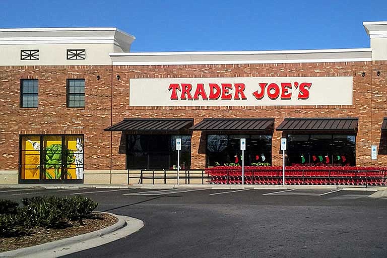 One of the Trader Joe's acquired is located in Asheville, North Carolina (pictured). The other grocery store is in Columbia, South Carolina.