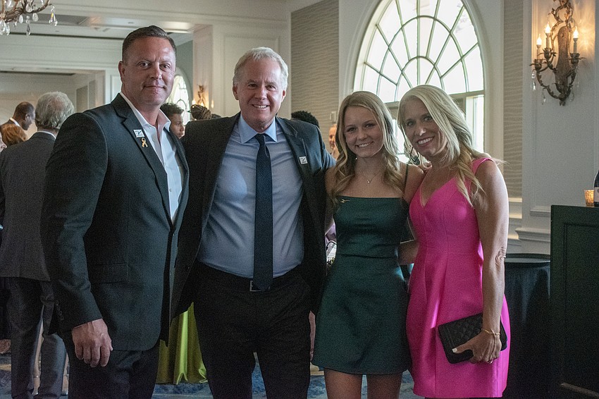 Shawn Keller, Patrick McEnroe, Sadie Keller and Sarah Keller.