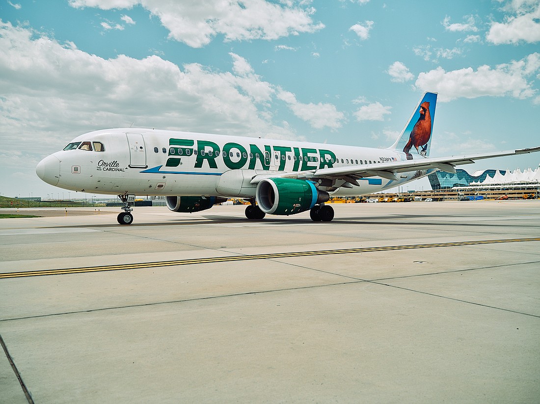 Frontier Airlines has domestic and global nonstop flights from Tampa International Airport.