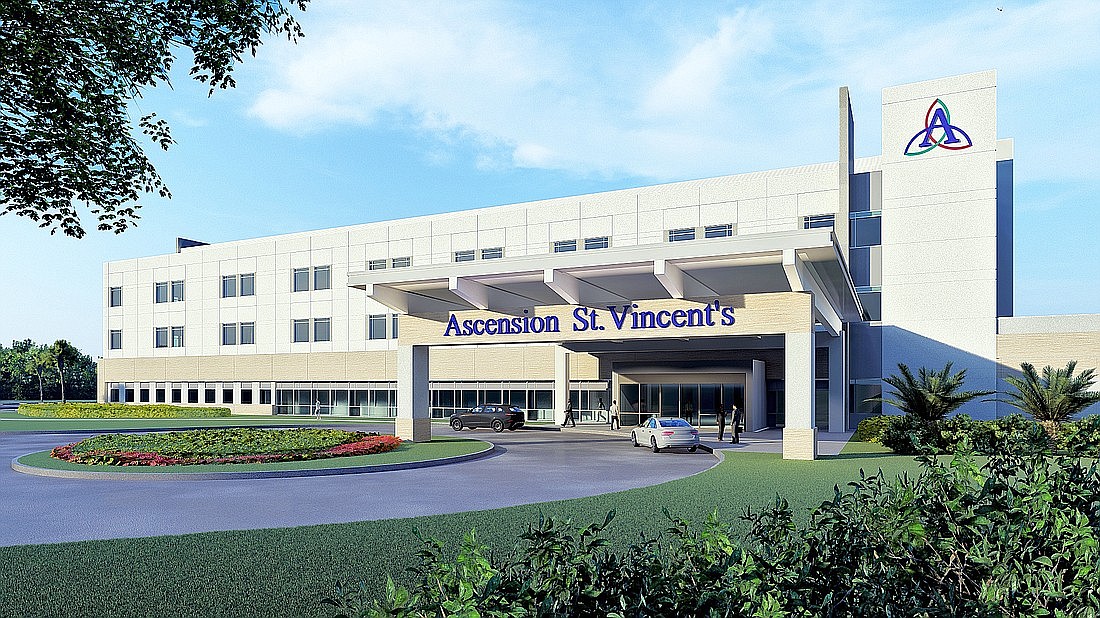 Ascension St. Vincent’s St. Johns County Hospital opened a 150,000-square-foot hospital and 82,500-square-foot medical office building on 33 acres in 2022.