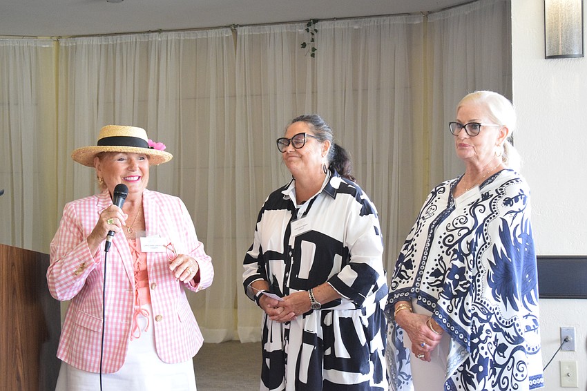 Palm Aire Women's Club members Carolann Garafola, Mary Beth Rempp and Candace Holloway share the importance of the club supporting community nonprofits.