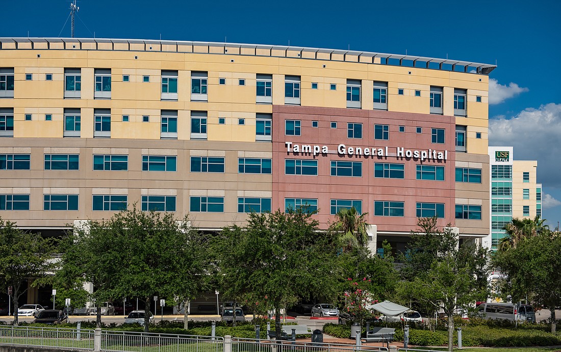 With 1,040 beds, Tampa General Hospital is one of the biggest medical centers on the west coast of Florida.