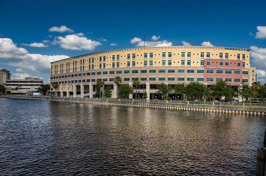 Tampa General Hospital has more than 8,000 employees.