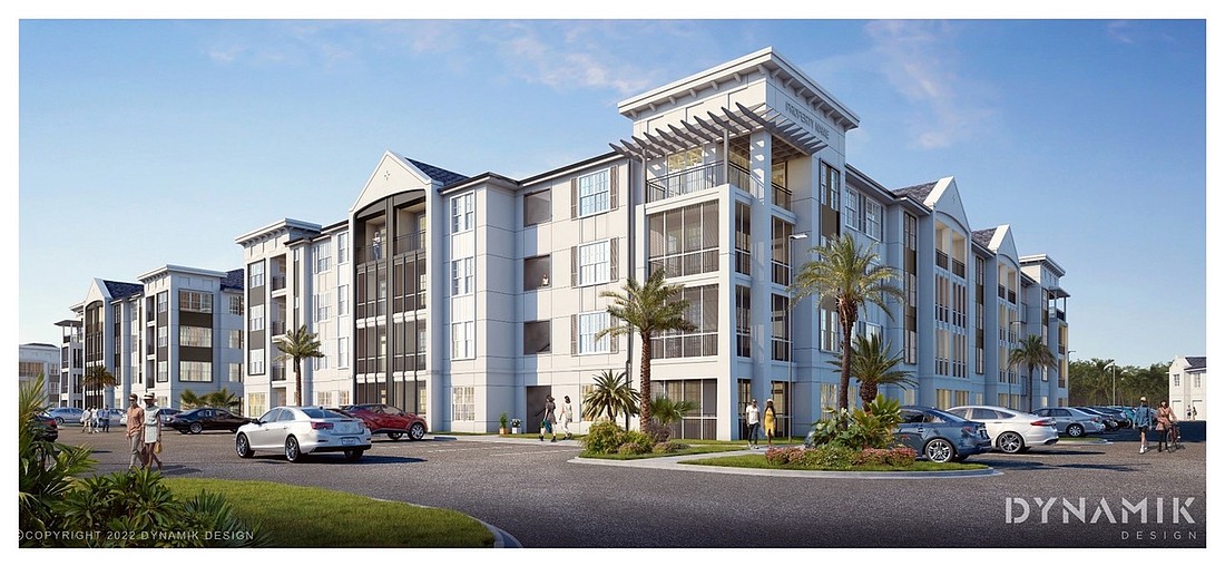 An Atlanta developer is leading the construction of a 303-unit apartment complex in Venice.