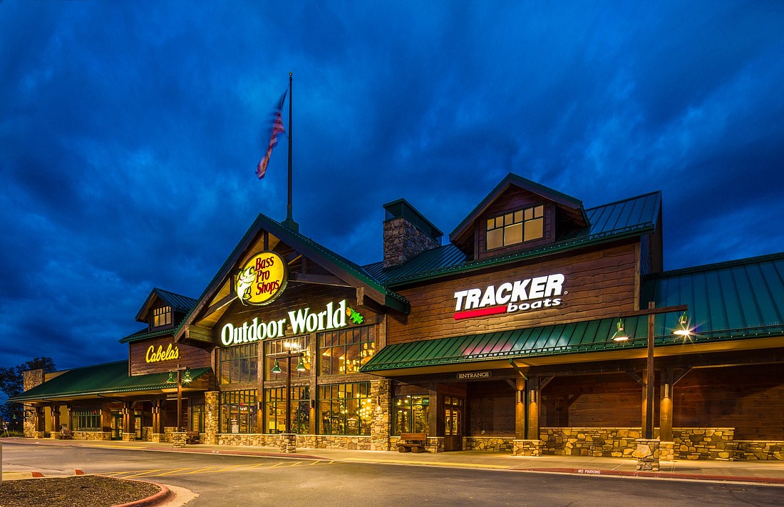 Bass Pro Shops Outdoor World is considering a store along World Commerce Parkway at Interstate 95.