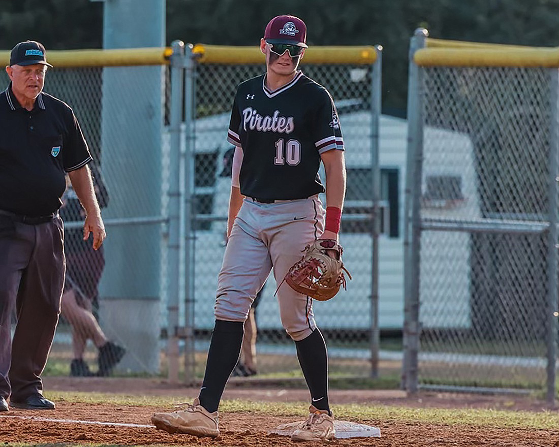 Benny Hedgepeth, a senior at Braden River High School, has played baseball since he was 4 years old. He looks forward to continue with his passion for sports at Florida State University.