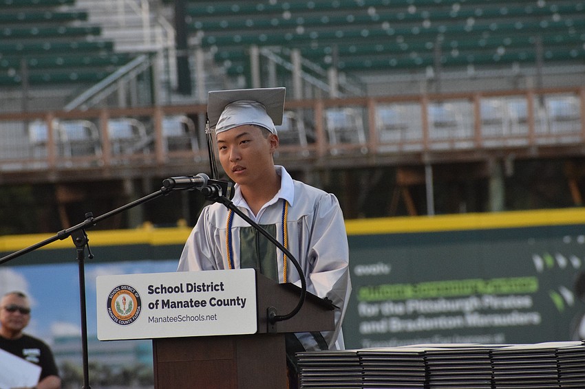 Lakewood Ranch High's Thomas Stochl talks about the resilience of the Class of 2023.