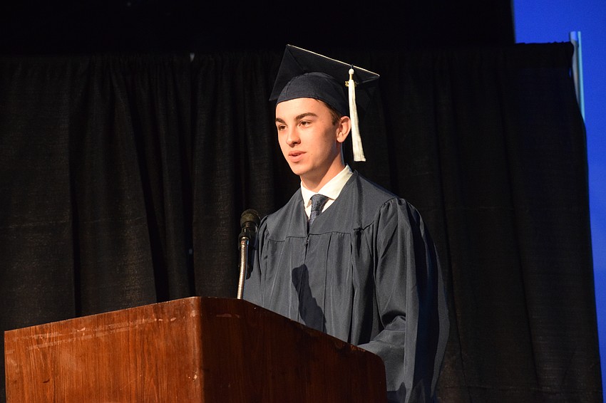 Out-of-Door Academy's Johnny Robinson says his classmates have become more like family during his time at the school.