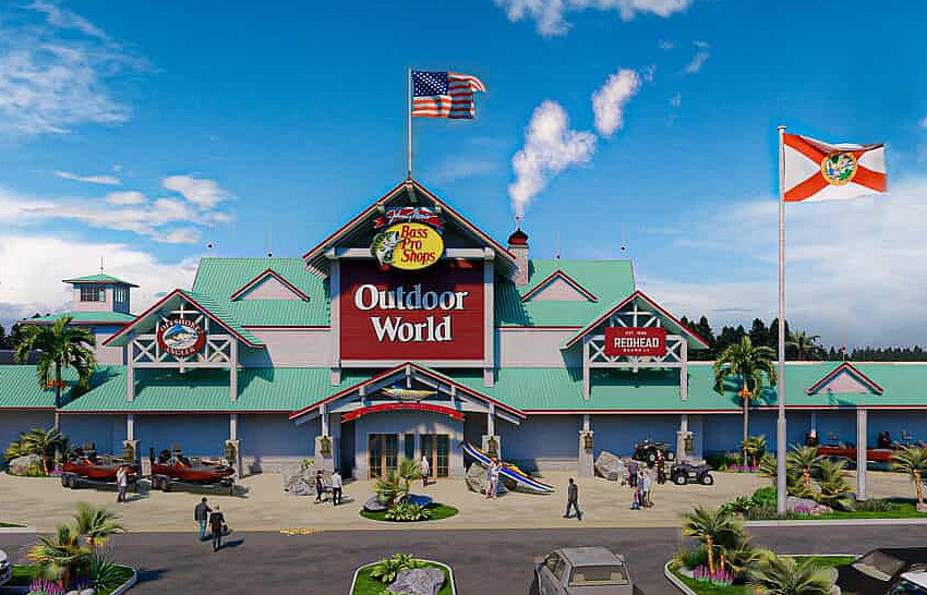 Bass Pro Shops applies to St. Johns County for an Outdoor World