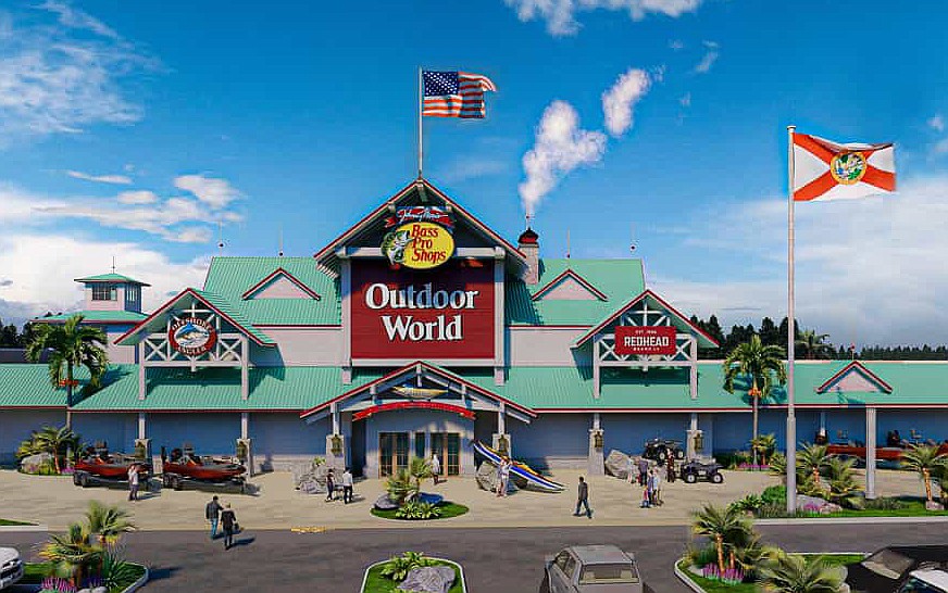 Bass Pro Shops applies to St. Johns County for an Outdoor World
