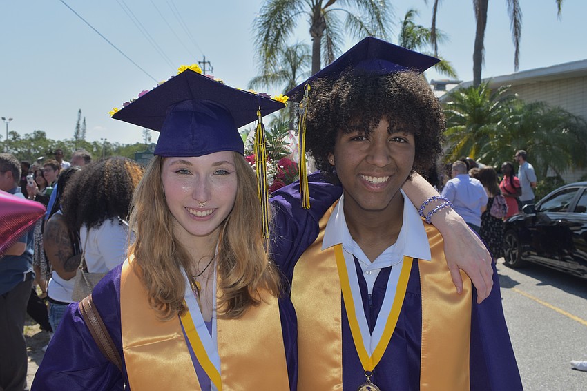 Audra Mullins and Akio D'Oyen