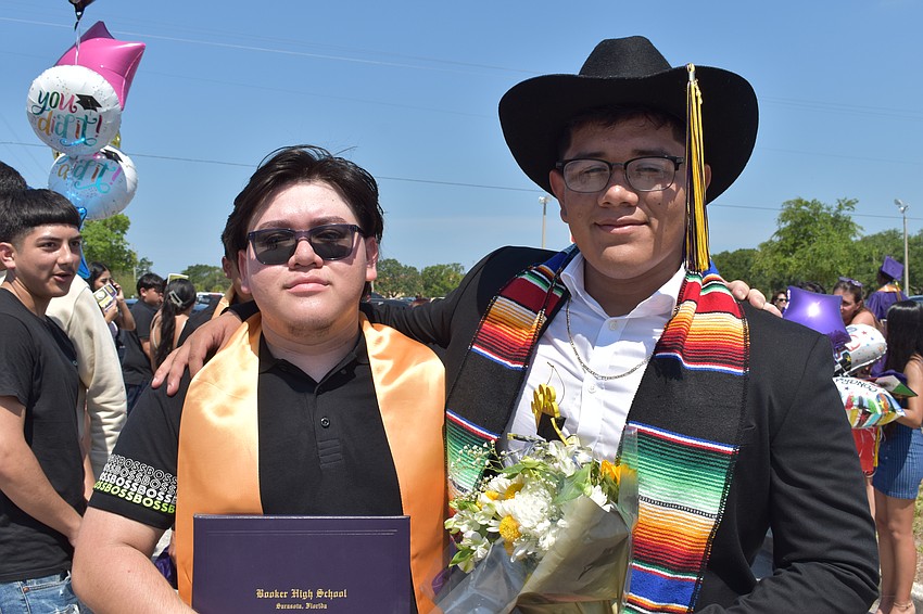 Best friends Maximo Garcia and Jesus Trujillo