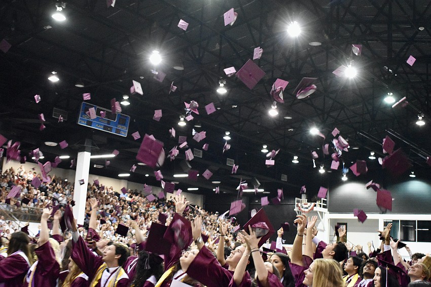 Graduation becomes official.