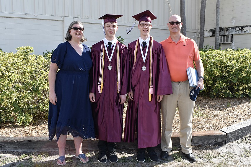 Karen, William, Jonathon, and Jason Hackney