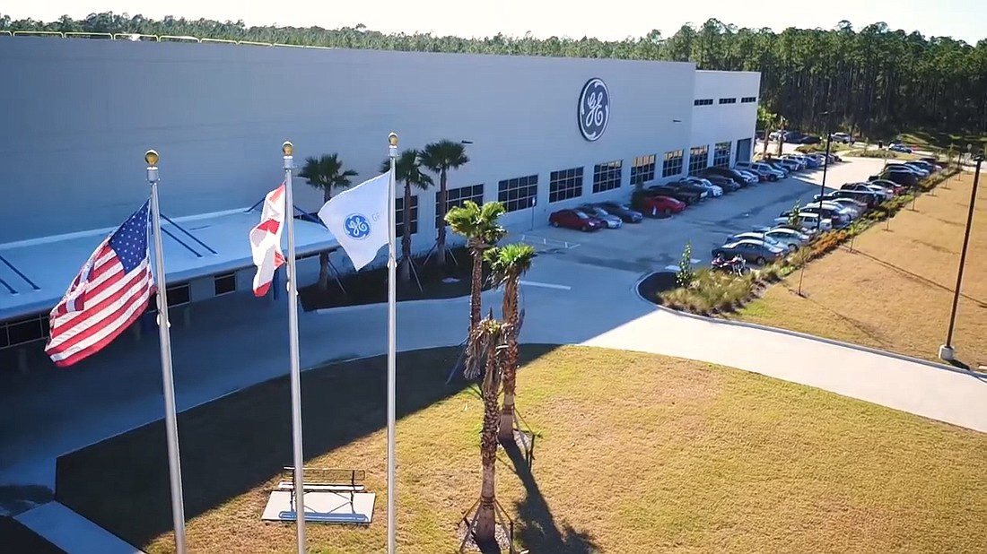 The GE Oil & Gas plant at 12970 Normandy Blvd., in the AllianceFlorida at Cecil Commerce Center in 2017.