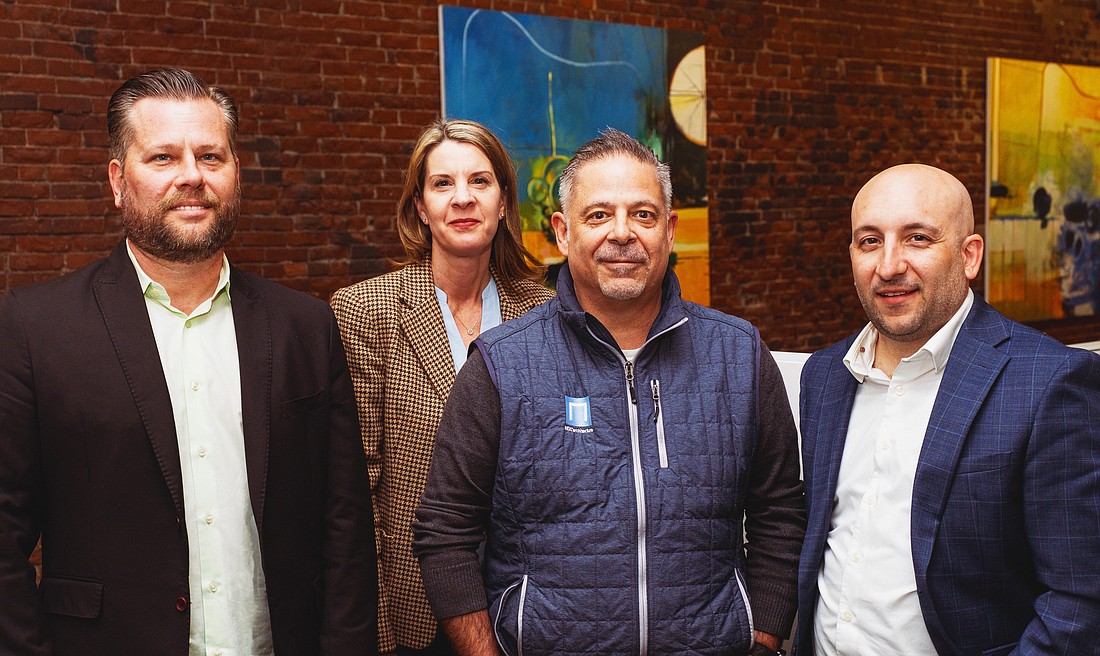 Pittsburgh-based Next Architecture principals, from left: Wesley Osborne, Tracy Delisio, Dan Delisio and Chris Pless.